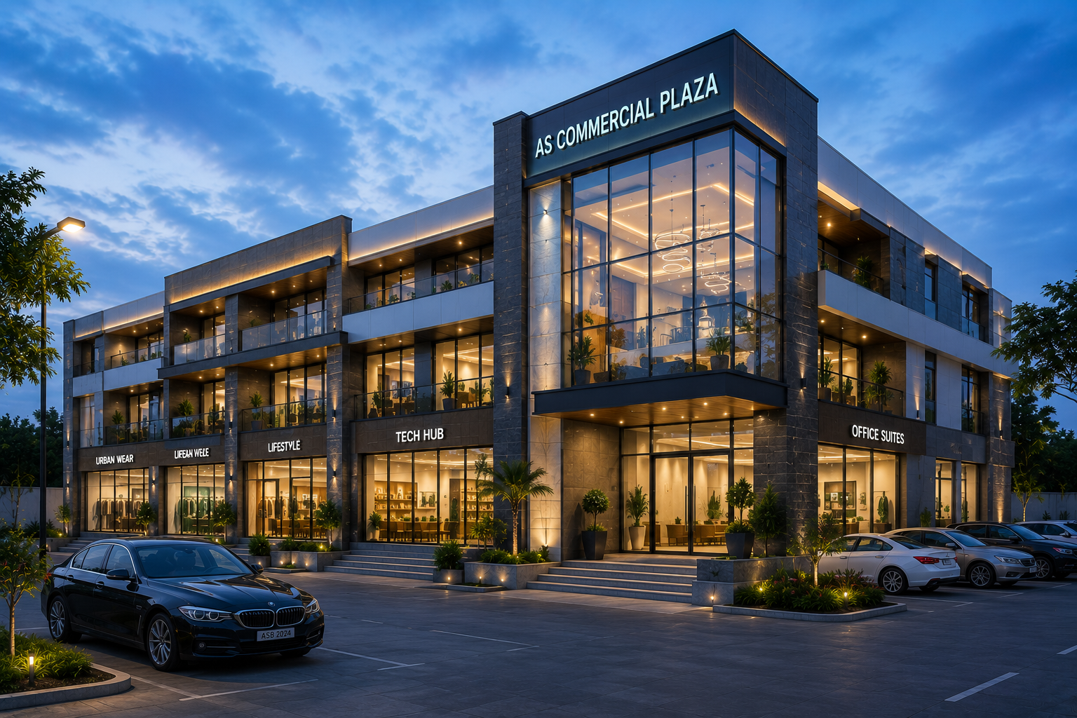 Corporate building project by AS Builder in Islamabad